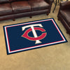 MLB - Minnesota Twins 4ft. x 6ft. Plush Area Rug