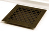 Steelcrest Designer 8 X 8 Wall /Ceiling Oil-Rubbed Bronze Return Vent Cover With Face Mounting Screw Holes No Damper