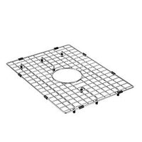 Stainless center drain grid