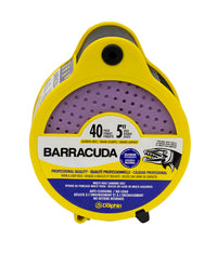 Blue Dolphin Barracuda 5 in. Aluminum Oxide Hook and Loop Sanding Disc Kit Assorted Grit 40 pk