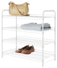 Whitmor 23.75 in. H X 23.75 in. W X 11.625 in. L Iron Closet Organizer