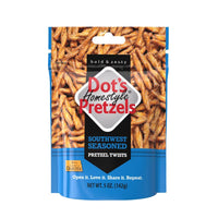 Dot's Homestyle Southwest Pretzels 5 oz Bagged (Pack of 10)