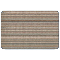 Multy Home Warwick 3 ft. L X 4 ft. W Assorted Candy Stripe Polyethylene Floor Mat