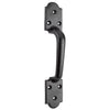 National Hardware 8-1/2 in. L Black Steel Ornamental Gate Pull