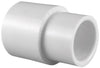 Charlotte Pipe Schedule 40 3/4 in. Slip X 1/2 in. D Slip PVC Coupling 1 pk