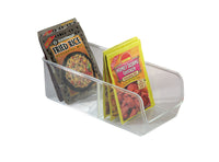 iDesign Linus 3-1/2 in. H X 5 in. W X 10-1/2 in. L Clear Spice Organizer