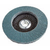 Forney 4-1/2 in. D X 5/8 in. Zirconia Aluminum Oxide Flap Disc 60 Grit 1 pc