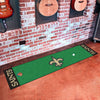 NFL - New Orleans Saints Putting Green Mat - 1.5ft. x 6ft.