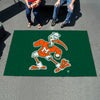 University of Miami Sebastian the Ibis Rug - 5ft. x 8ft.