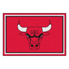 NBA - Chicago Bulls 5ft. x 8 ft. Plush Area Rug