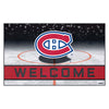 NHL - Montreal Canadiens Rubber Door Mat - 18in. x 30in.