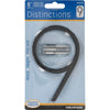 Hillman Distinctions 5 in. Black Metal Screw-On Number 9 1 pc (Pack of 3)