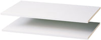 Easy Track 5/8 in. H X 35 in. W X 14 in. L Wood Closet Shelf