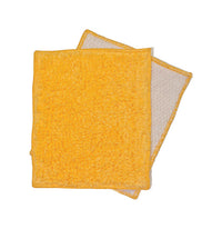 Janey Lynn's Designs Shrubbie Cornbread Cotton/Nylon Solid Kitchen Utility Cloth (Pack of 6)