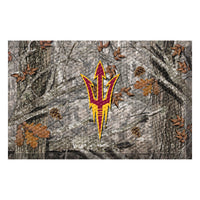 Arizona State University Camo Camo Rubber Scraper Door Mat