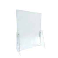 Azar 31.5 in. H x 11 in. W x 23.5 in. L Clear Counter Cashier Shield 2 pk