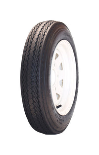 Marastar 12 in.   D X 20.3 in.   D 990 lb. cap. 4-Bolt Tire Rubber 1 pk