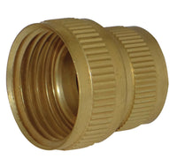 JMF Brass 3/4 in. Dia. x 3/4 in. Dia. Adapter 1 pk Yellow (Pack of 2)