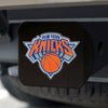 NBA - New York Knicks Black Metal Hitch Cover - 3D Color Emblem