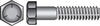 Hillman 3/8 in. D X 3/4 in. L Heat Treated Zinc Steel Hex Head Cap Screw 100 pk