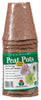 Plantation Products Brown Round Peat Pot 3 H x 3 W x 3 Dia. in.