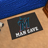 MLB - Miami Marlins Man Cave Rug - 19in. x 30in.