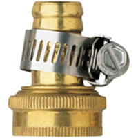 Orbit 5/8 in. Brass/Stainless Steel Threaded Female/Male Hose Mender