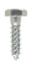 Hillman 1/4 in. X 1 in. L Hex Zinc-Plated Steel Lag Screw 100 pk