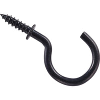 DPB2023 1" Cup Hook 30/pk - Black