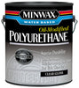 Minwax Transparent Gloss Clear Water-Based Latex Oil-Modified Polyurethane 1 gal. (Pack of 2)