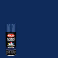 Krylon Fusion All-In-One Gloss Navy Paint + Primer Spray Paint 12 oz (Pack of 6).