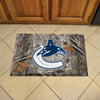 NHL - Vancouver Canucks Camo Rubber Scraper Door Mat