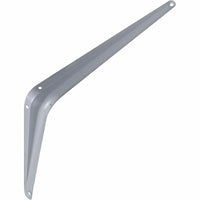 National Hardware Gray Steel Shelf Bracket 10 in. L 100 lb