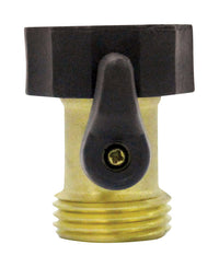 Gilmour Brass Threaded Male Hose Shut-off Valve