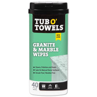 Tub O' Towels Fiber Weave Cleaning Wipes 7 in. W X 8 in. L 40 pk