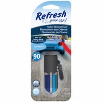 Refresh Your Car New Car /Cool Breeze Scent Air Freshener 1.41 oz Solid (Pack of 4)