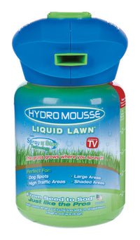 Hydro Mousse Liquid Lawn As Seen on TV Fescue Blend Full Sun Grass Seed 0.5 lb.