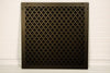 Steelcrest Designer 20 X 20 Wall /Ceiling Oil-Rubbed Bronze Return Vent Cover With Face Mounting Screw Holes No Damper