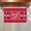 MLB - Washington Nationals Holiday Sweater Rug - 19in. x 30in.