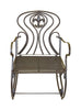 Ll Home Rocking Chair Fleur De Lis