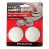 Keeney 1 in. White Rubber Lavatory Pop Up Stopper