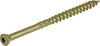 HILLMAN Power Pro No. 8 X 2-1/2 in. L Star Bronze Ceramic Coarse Trim Screws 128 pk