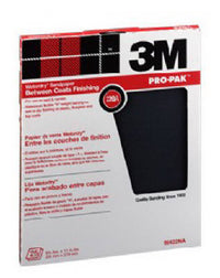 3M 11 in. L x 9 in. W 120 Grit Silicon Carbide Sandpaper (Pack of 25)