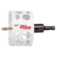 Milwaukee Hole Dozer 3 in. Bi-Metal Hole Saw with Arbor and Pilot Bit 1 pk (Pack of 2)