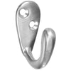 National Hardware Satin Nickel Silver Robe Hook (Pack of 40).