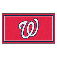 MLB - Washington Nationals 3ft. x 5ft. Plush Area Rug