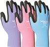 Wonder Grip WG1850ACS Small Nearly Naked Gloves Assorted Colors (Pack of 3)