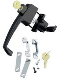 Hickory Hardware Vk333X3Bl Black Push Button Key Latch