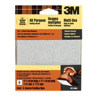 3M 4-1/2 in. L x 4-1/2 in. W 80 Grit Aluminum Oxide Sandpaper (Pack of 10)