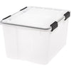 Iris WEATHERTIGHT 11.7 in. H x 15.7 in. W x 19.7 in. D Stackable Storage Box (Pack of 6)